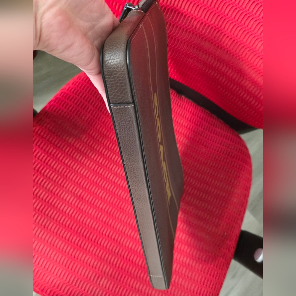 Coach 15 Laptop Case Mahogany Multi, CH068 - Picture 6 of 13